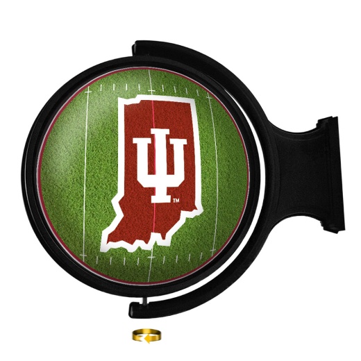 Indiana Hoosiers: On The 50 Rotating Lighted Wall Sign