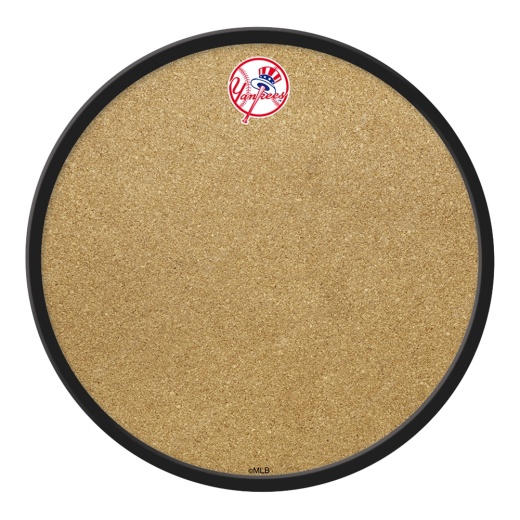 York Yankees: Modern Disc Cork Board