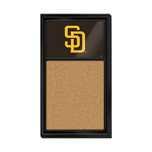 San Diego Padres: Logo Cork Note Board