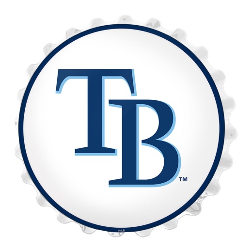 Tampa Bay Rays: Logo Bottle Cap Wall Light