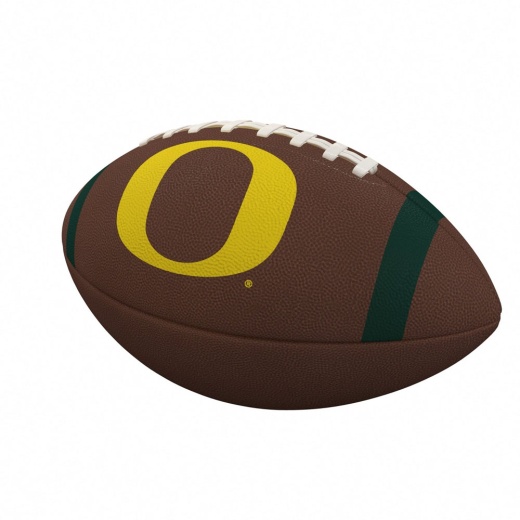 Oregon Team Stripe Officialsize Composite Football