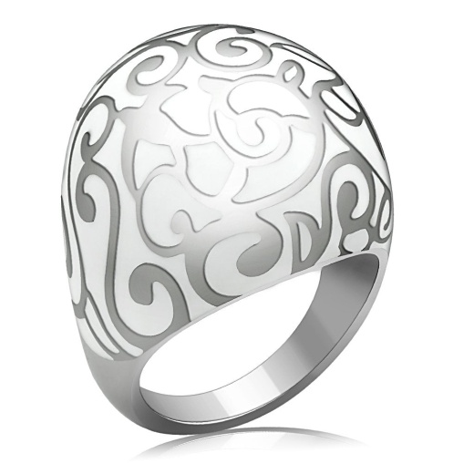 Alamode Tk215 High Polished Stainless Steel Ring