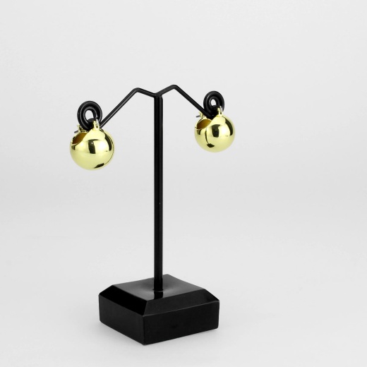 Alamode 3W1753g Flash Gold Brass Earring with No Stone