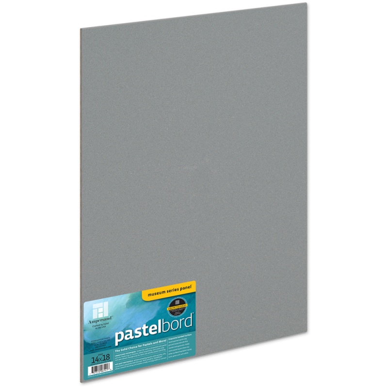 Pastelbord Grey 1/8" Flat 14x18