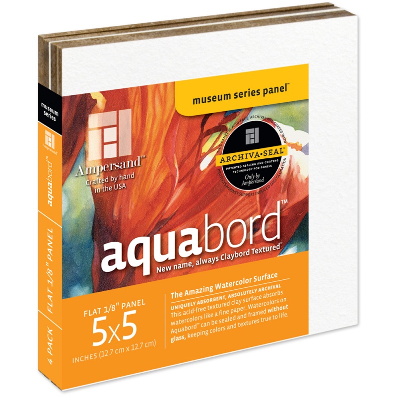 Aquabord 1/8" Flat - 4Pk 5x5