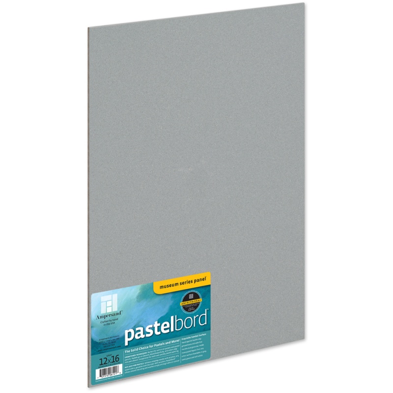 Pastelbord Grey 1/8" Flat 12x16