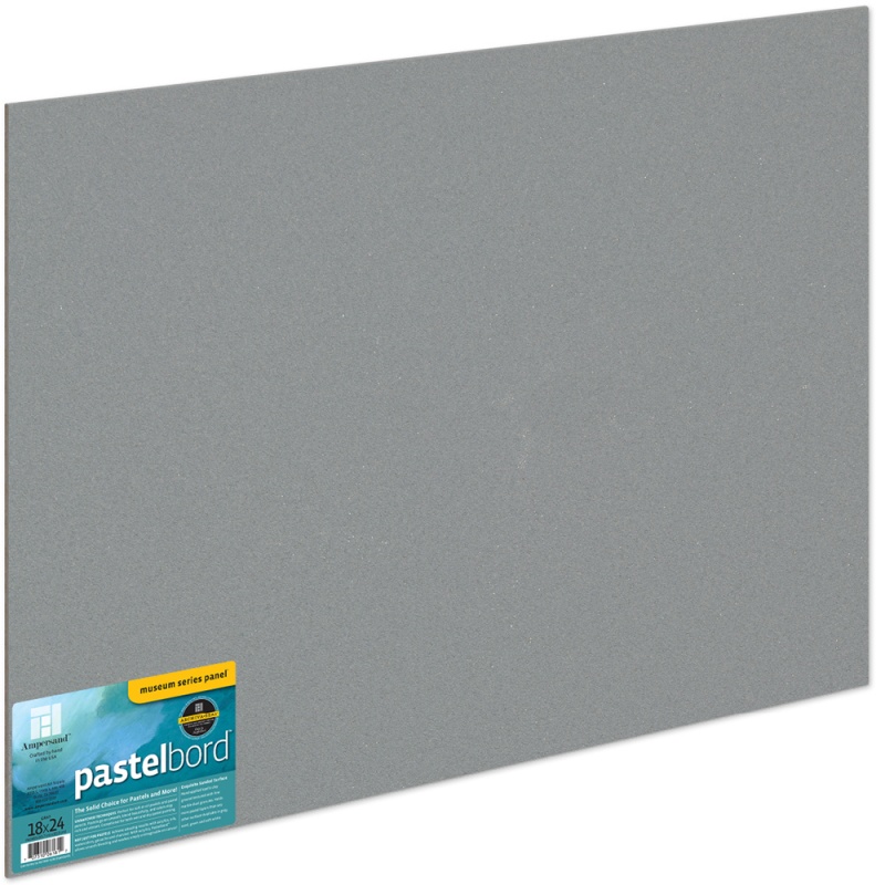 Pastelbord Grey 1/8" Flat 18x24