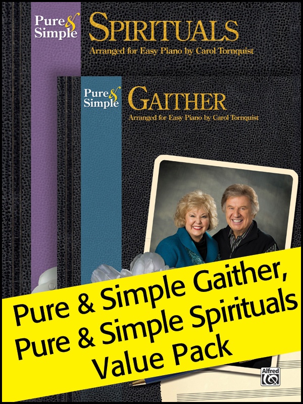 Pure & Simple Spirituals/Gaithers (Value Pack) Value Pack