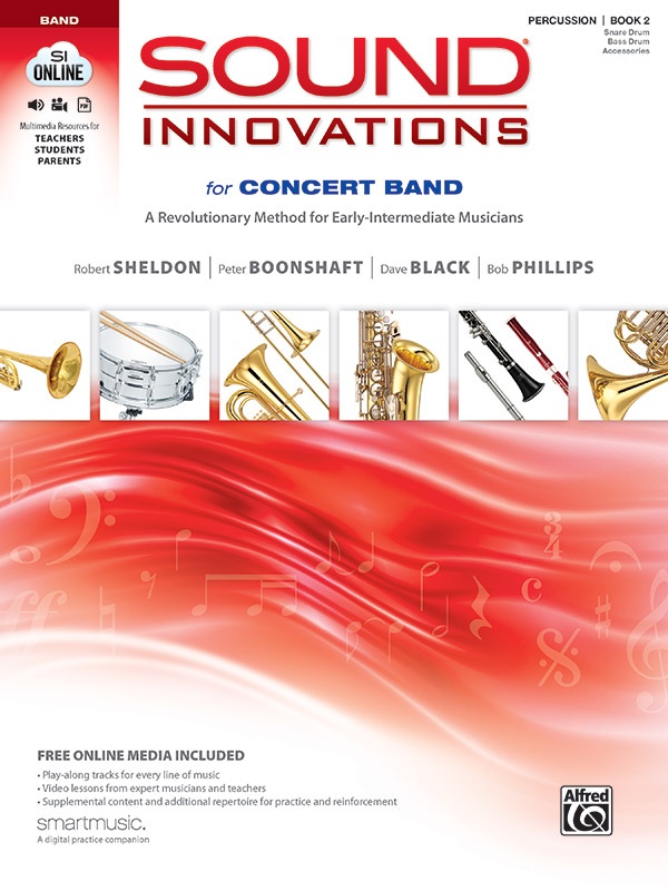Sound Innovations For Concert Band, Book 2 A Revolutionary Method For Early-Intermediate Musicians Book & Online Media