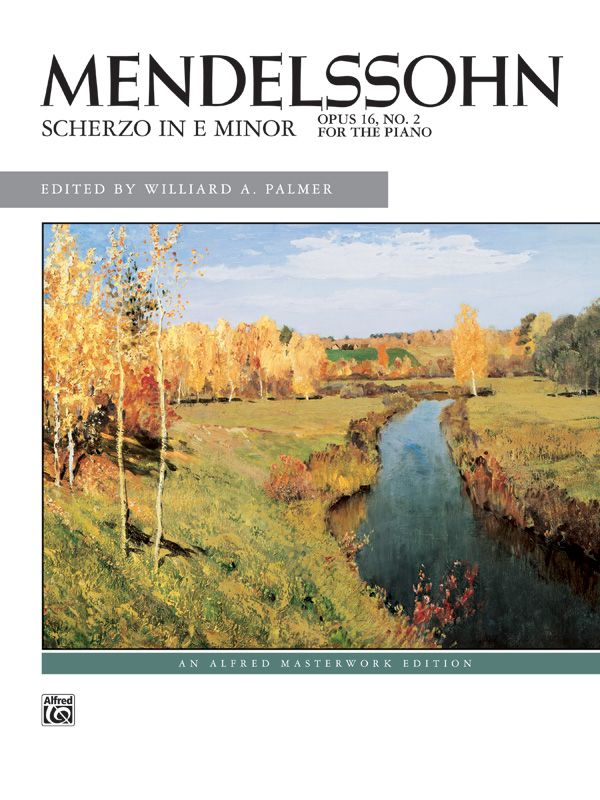 Mendelssohn: Scherzo In E Minor, Opus 16, No. 2 Sheet