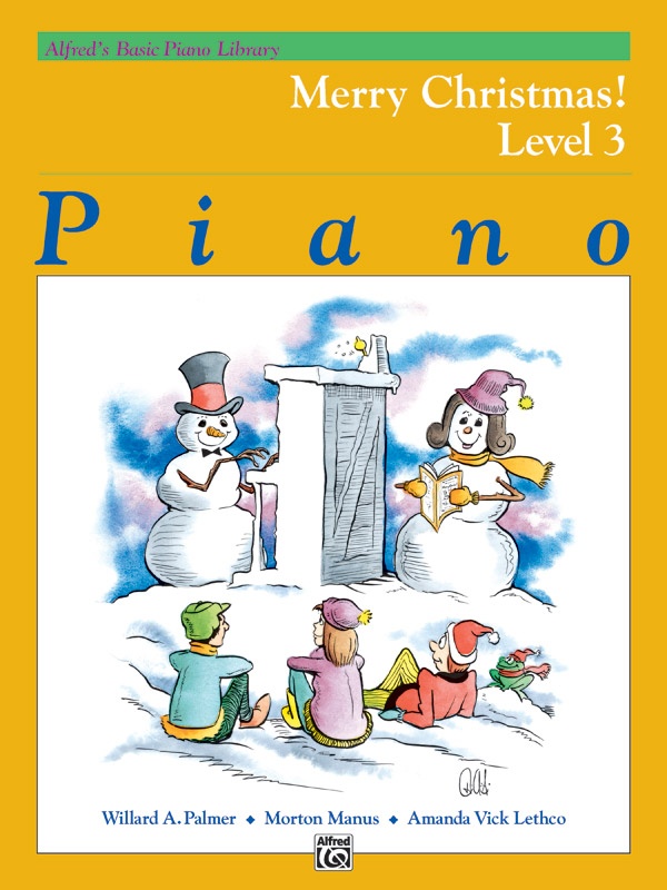 Alfred's Basic Piano Library: Merry Christmas! Book 3 Book