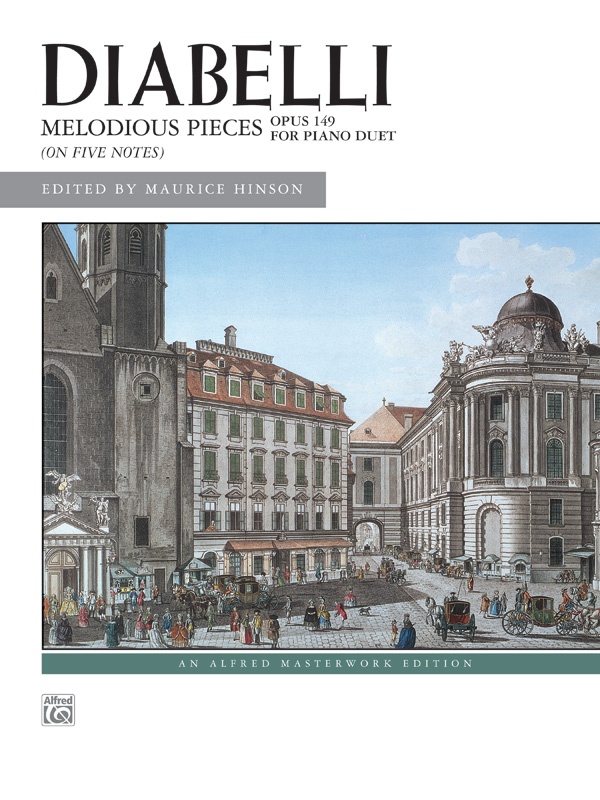 Diabelli: Melodious Pieces On Five Notes, Opus 149 Book
