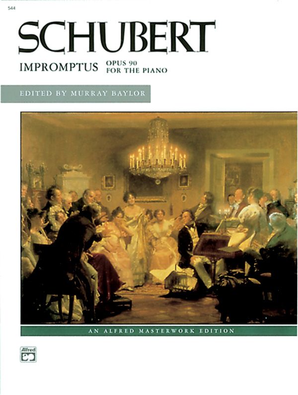 Schubert: Impromptus, Opus 90 Book