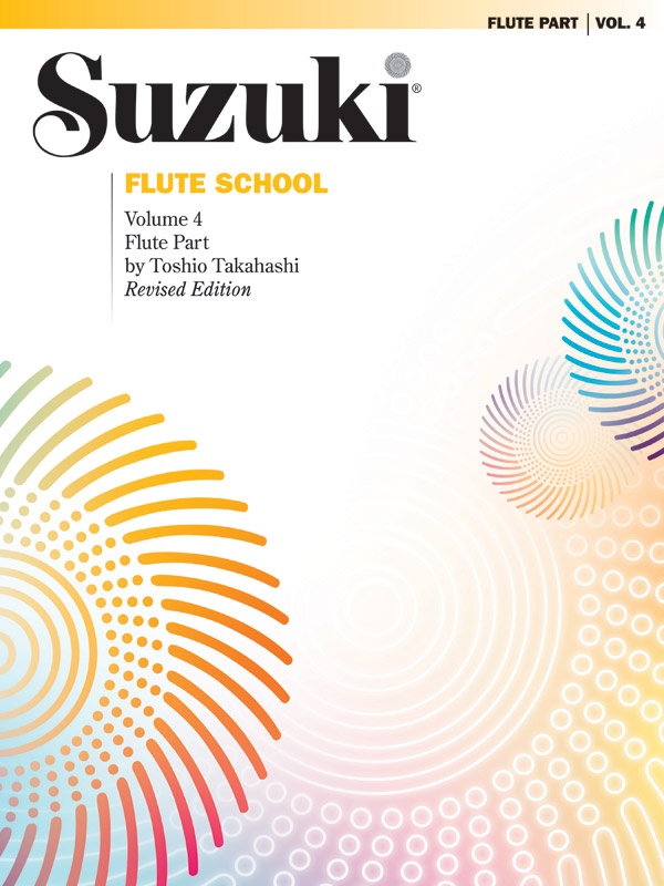 Suzuki Flute School Flute Part, Volume 4 International Edition Book