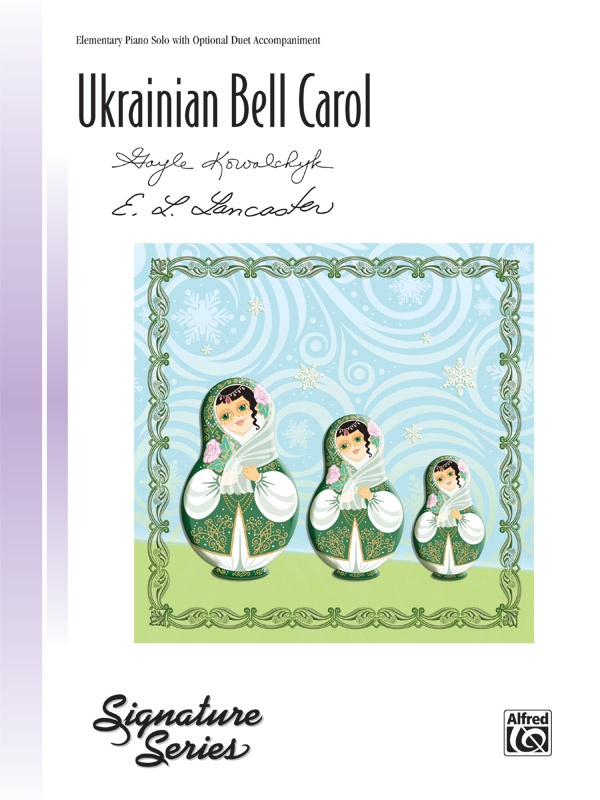 Ukrainian Bell Carol Sheet