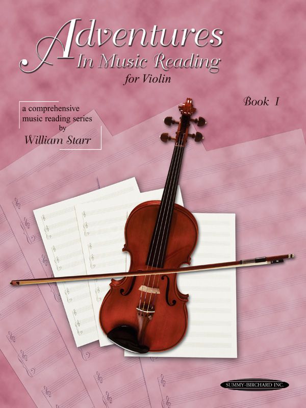 Adventures In Music Reading For Violin Book