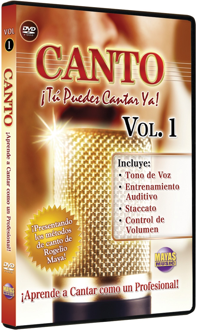 Canto Vol. 1 ¡tú Puedes Cantar Ya! Dvd