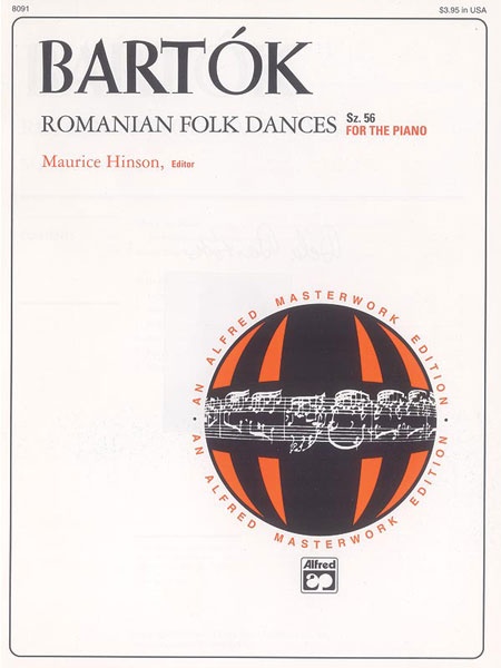 BartóK: Romanian Folk Dances, Sz. 56 For The Piano Book