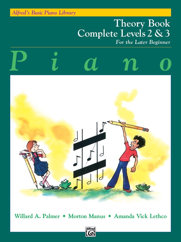 Alfred's Basic Piano Library: Theory Book Complete 2 & 3 For The Later Beginner Book