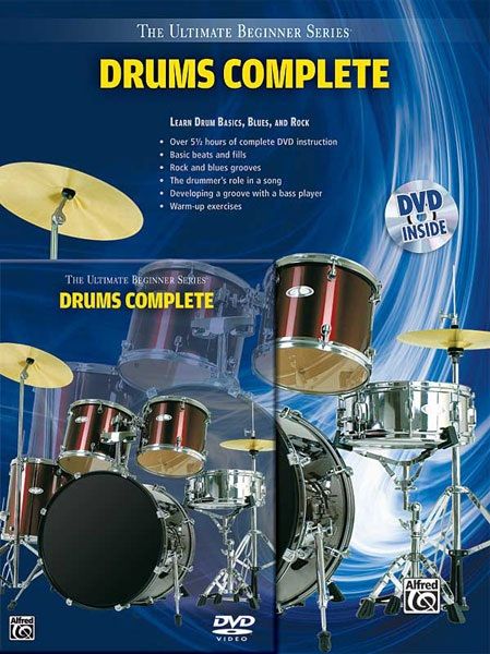 Ultimate Beginner Series: Drums Complete Book & Dvd (Hard Case)