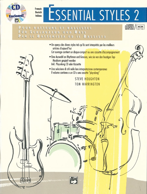 Essential Styles For The Drummer And Bassist, Book 2 Book & Cd