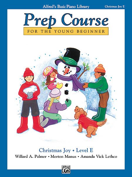 Alfred's Basic Piano Prep Course: Christmas Joy! Book E For The Young Beginner Book