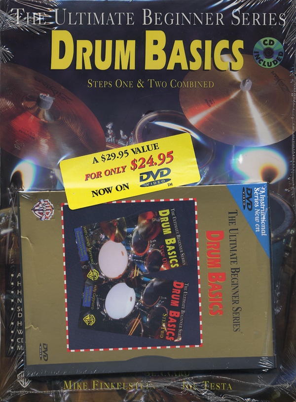 Ultimate Beginner Series Mega Pak: Drum Basics Book, Cd & Dvd