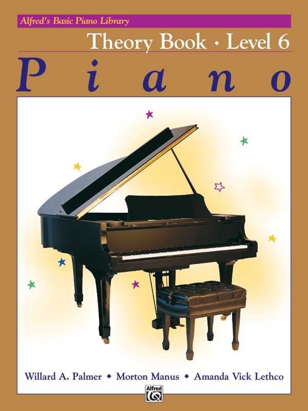 Alfred's Basic Piano Library: Theory Book 6 Book