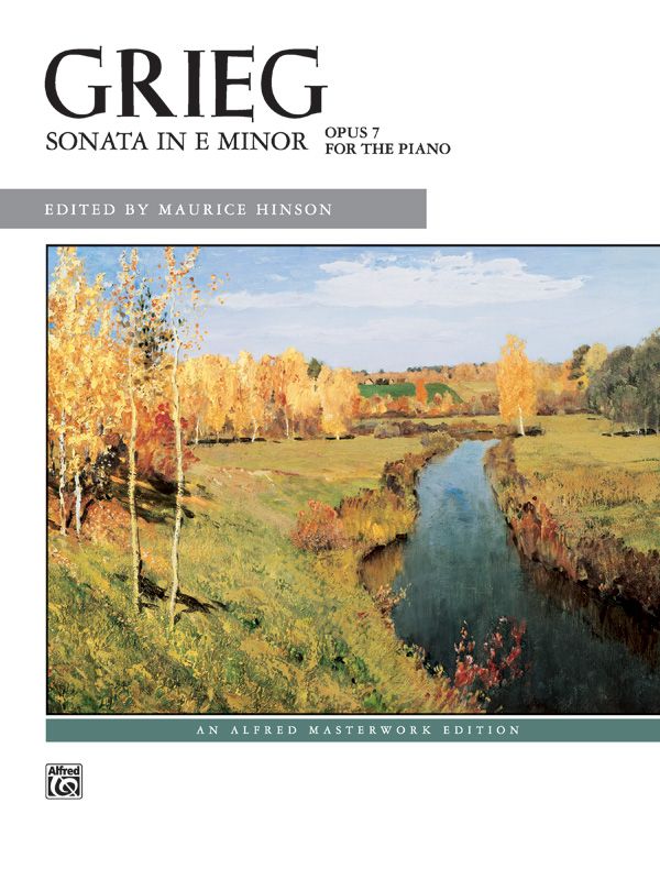Grieg: Sonata In E Minor, Opus 7 Book