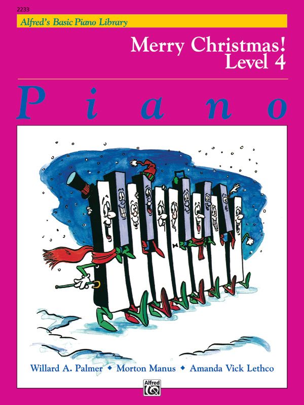 Alfred's Basic Piano Library: Merry Christmas! Book 4 Book