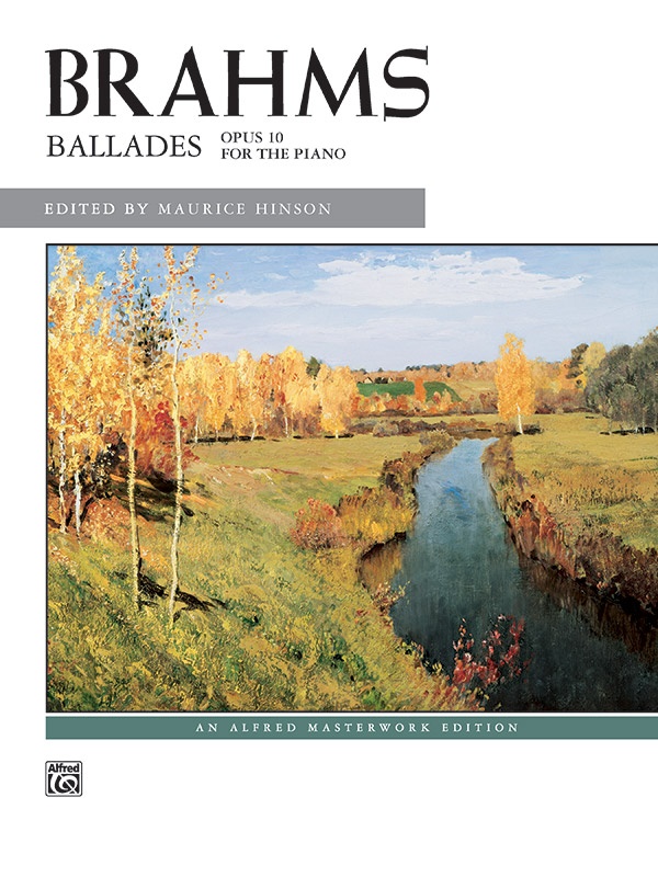 Brahms: Ballades, Opus 10 Book