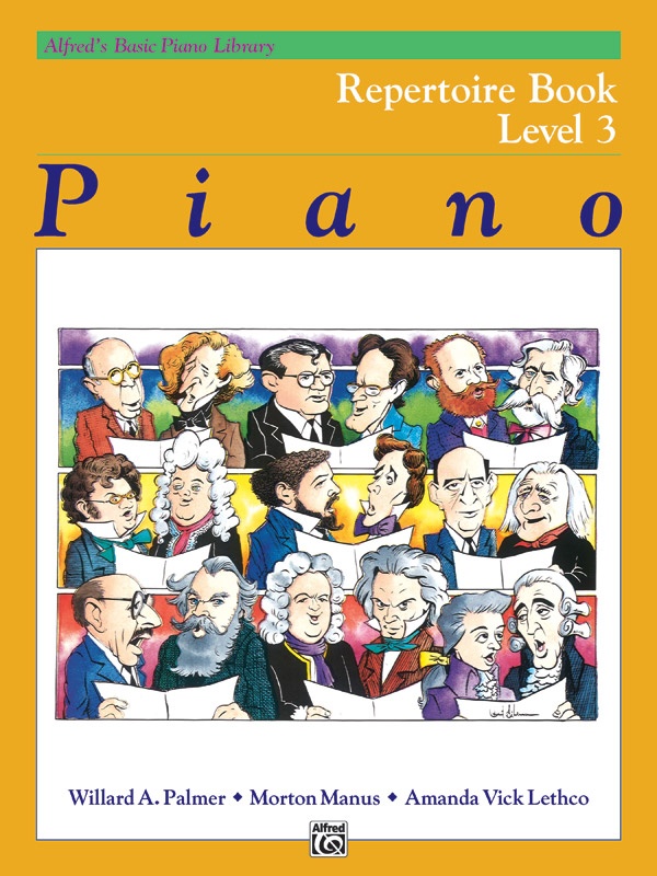 Alfred's Basic Piano Library: Repertoire Book 3 Book