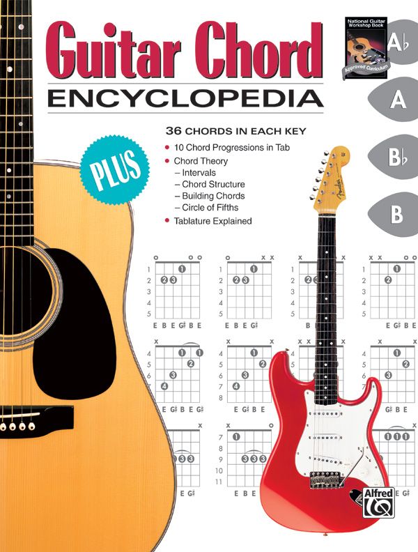 Guitar Chord Encyclopedia 36 Chords In Each Key Book