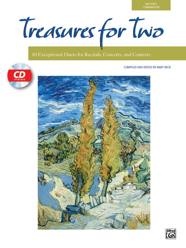 Treasures For Two 10 Exceptional Duets For Recitals, Concerts, And Contests Book & Cd