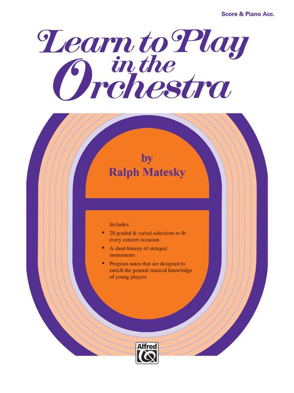 Learn To Play In The Orchestra, Book 1 Book