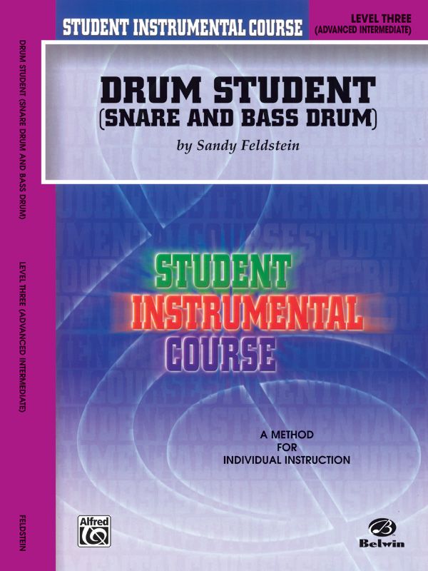 Student Instrumental Course: Drum Student, Level Iii Book