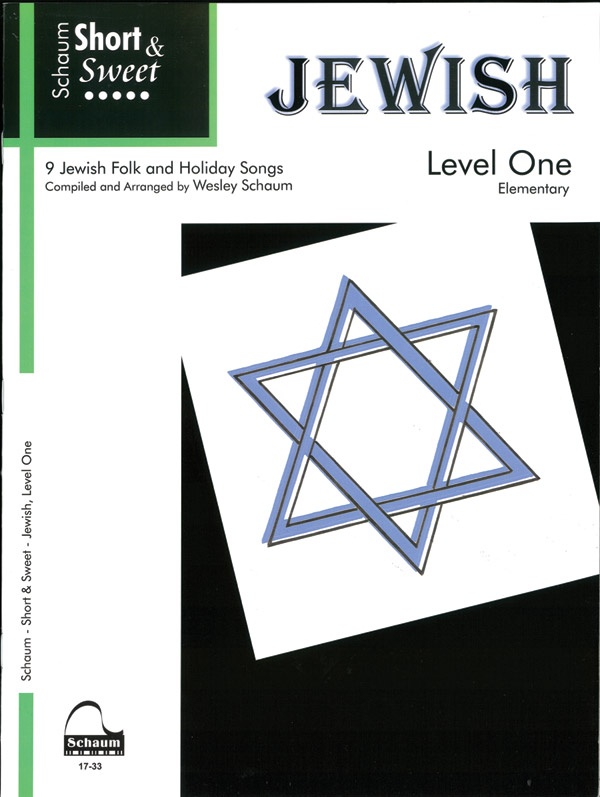 Short & Sweet Jewish, Level 1 9 Melodies Book