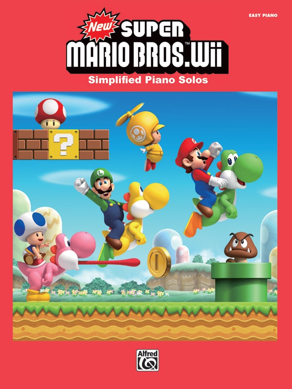New Super Mario Bros.™ Wii Simplified Piano Solos Book