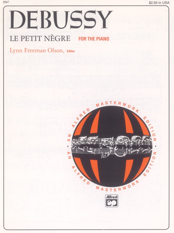 Debussy: Le Petit nèGre Sheet