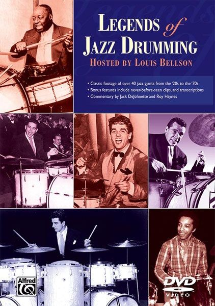 Legends Of Jazz Drumming, Complete Dvd