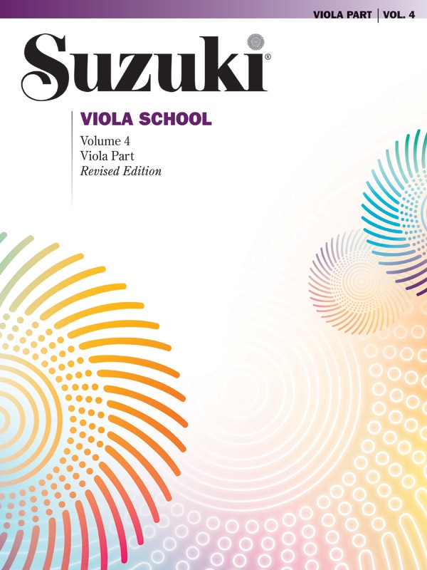 Suzuki Viola School, Volume 4 International Edition Book