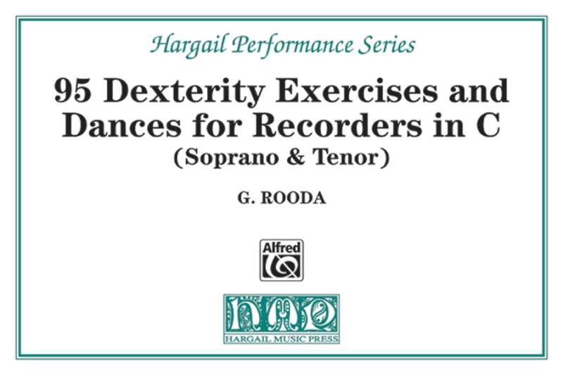 Finger Dexterity Exercises And Pieces For C Recorders Book