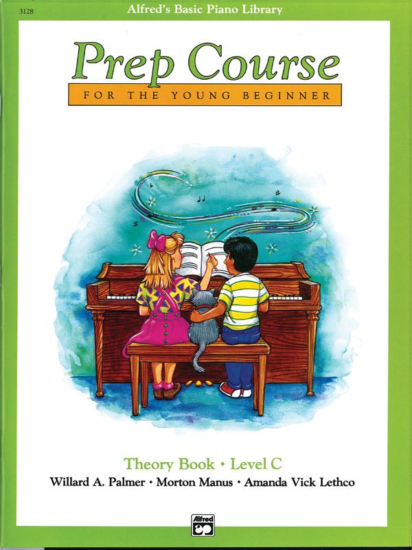 Alfred's Basic Piano Prep Course: Theory Book C For The Young Beginner Book