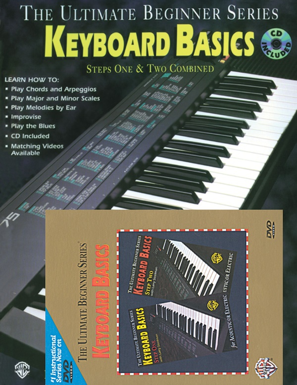 Ultimate Beginner Series Mega Pak: Keyboard Basics Book, Cd & Dvd