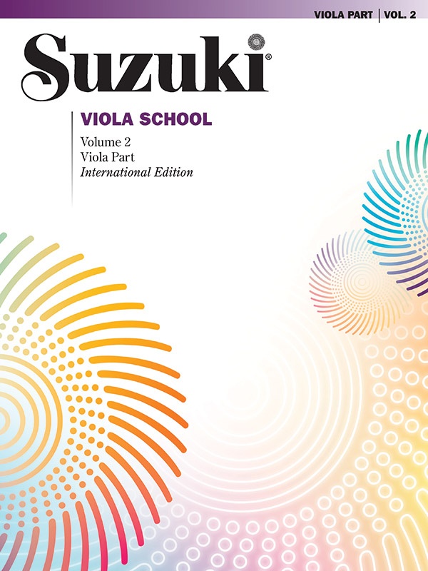 Suzuki Viola School, Volume 2 International Edition Book