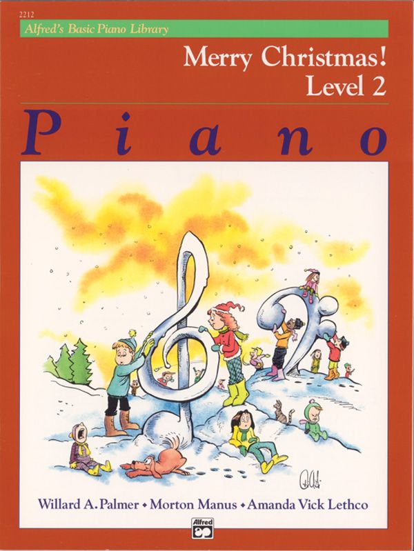 Alfred's Basic Piano Library: Merry Christmas! Book 2 Book