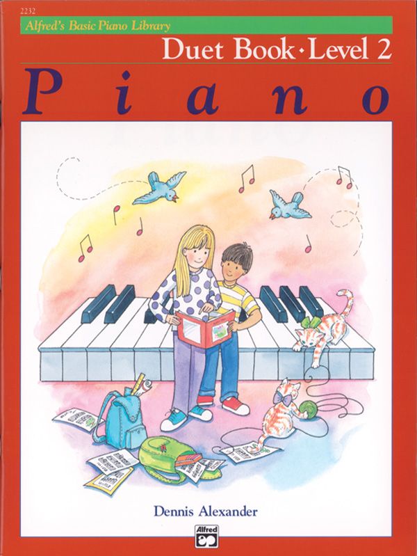 Alfred's Basic Piano Library: Duet Book 2 Book