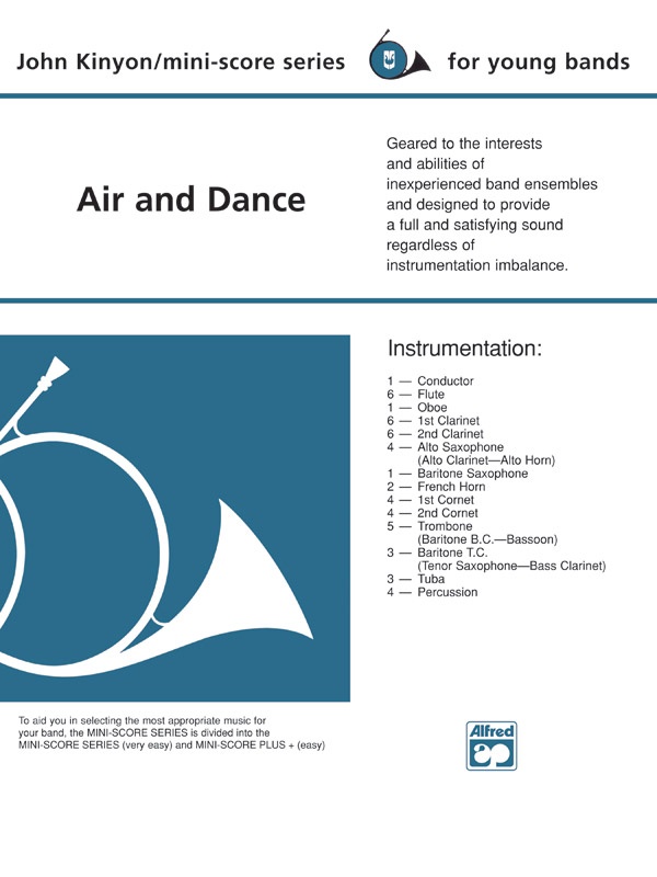 Air And Dance Conductor Score & Parts