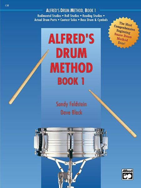 Alfred's Drum Method, Book 1 The Most Comprehensive Beginning Snare Drum Method Ever! Book & Dvd (Hard Case)
