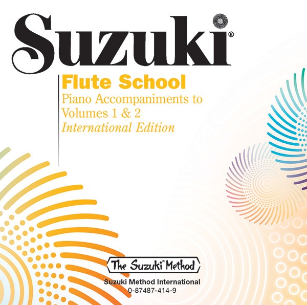 Suzuki Flute School Cd, Volume 1 & 2 Piano Acc. International Edition Cd
